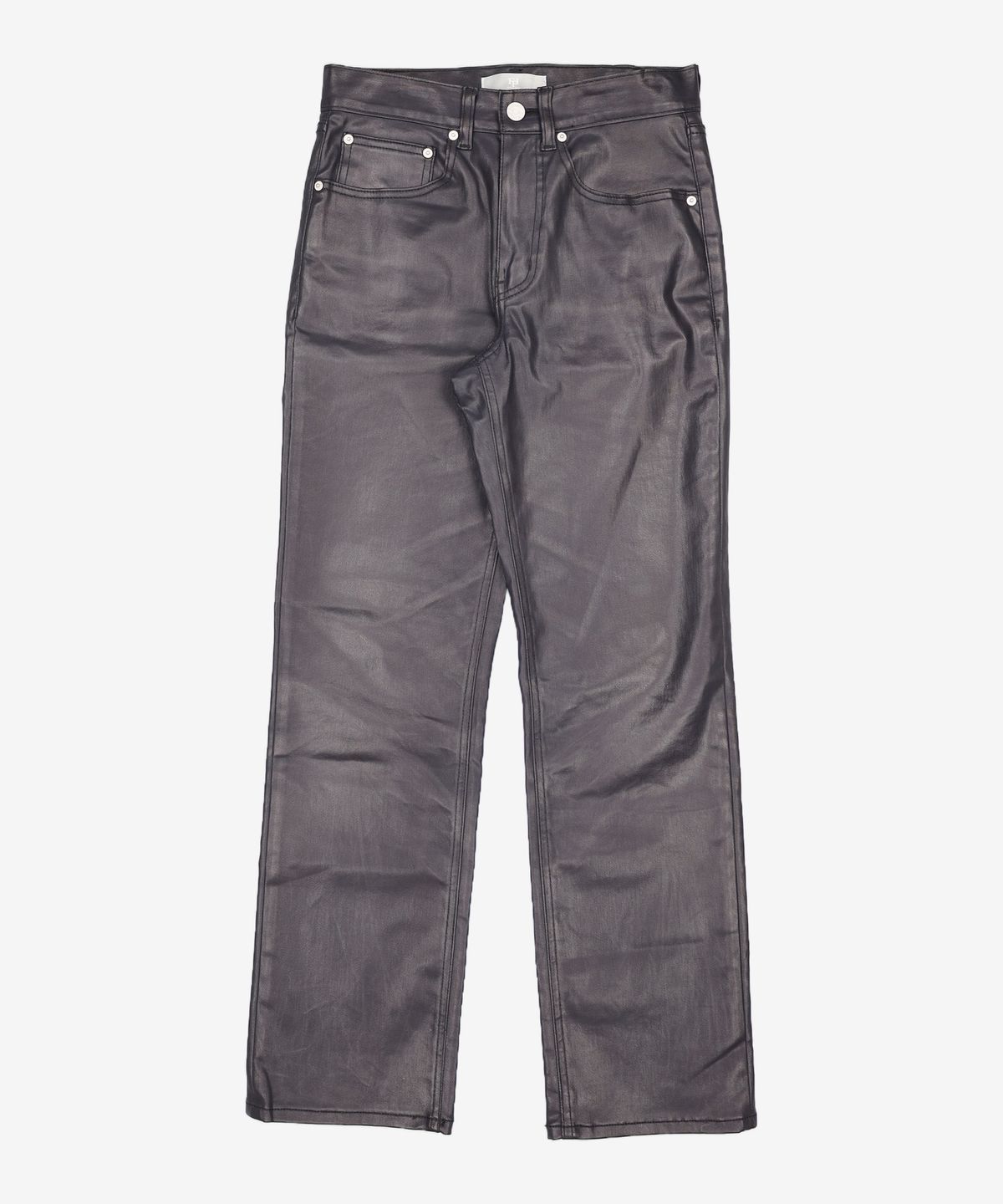 페이탈리즘(FATALISM) #0335 Carbon coated semi wide jeans 44
