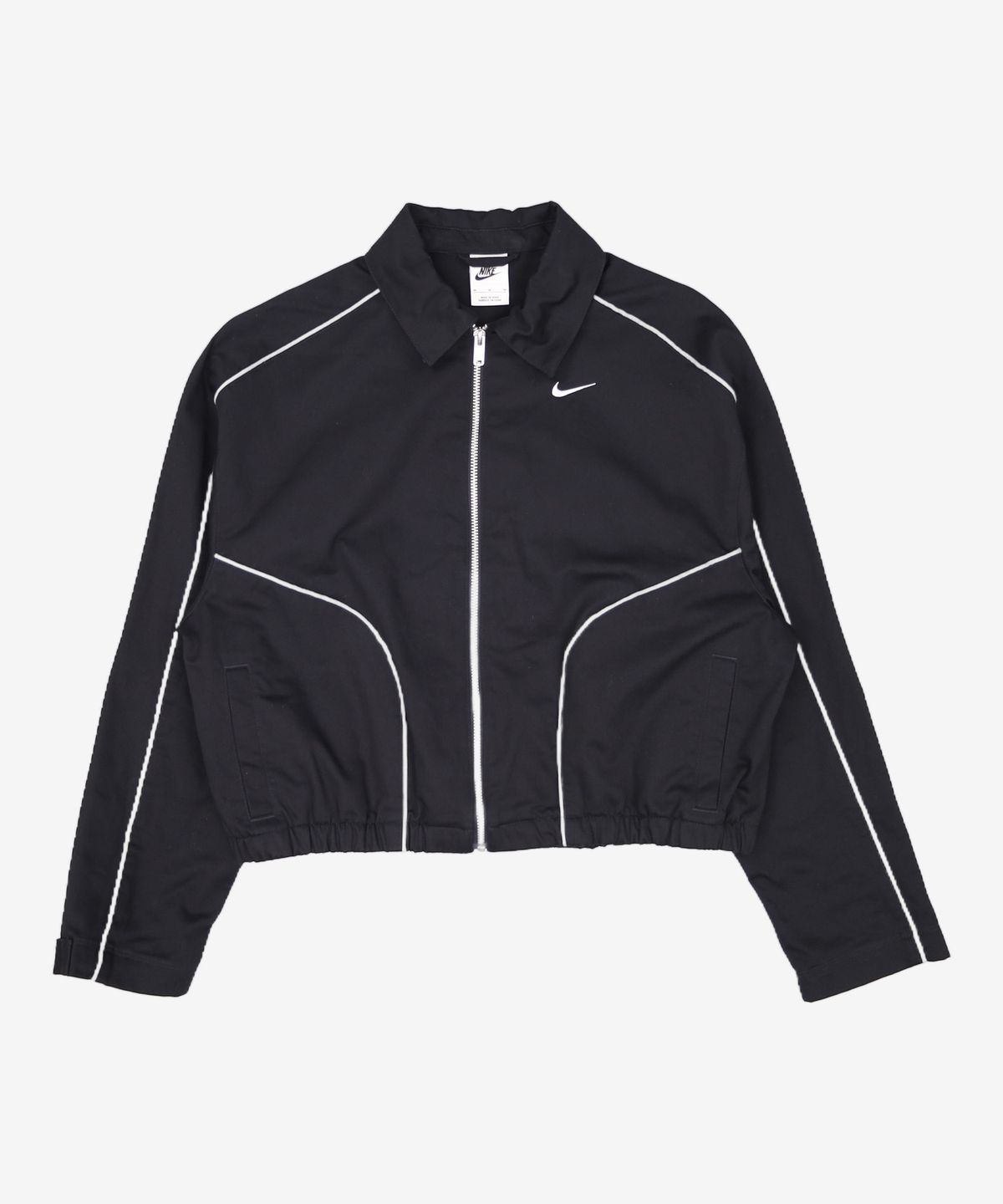 나이키(NIKE) 스포츠웨어 우븐 재킷 W - 블랙:라이트 퓨미스:화이트 / FN1941-010 M