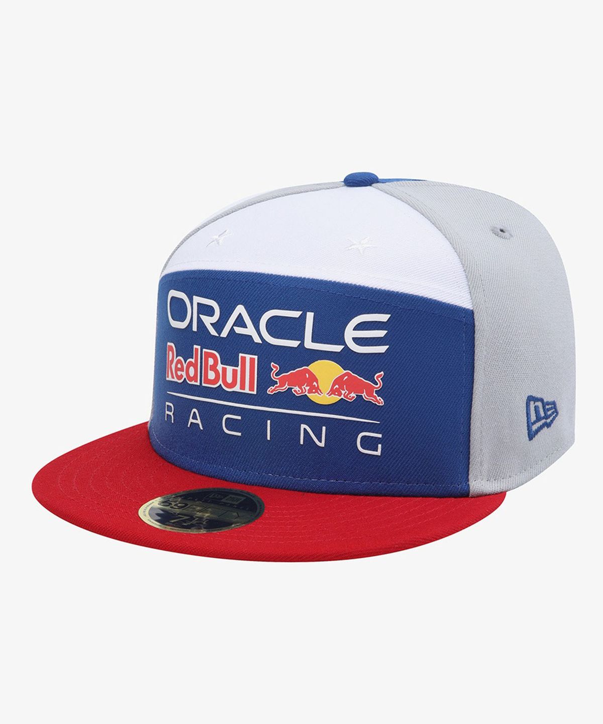 뉴에라(NEW ERA) 오라클 레드불 레이싱 스플릿 패널 피티드캡 베이직 멀티 블루