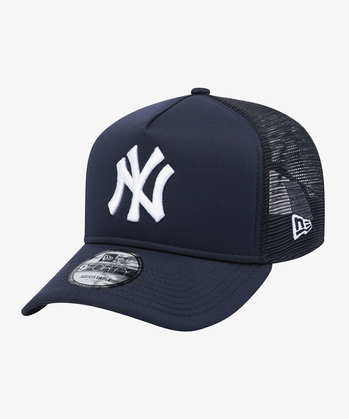 뉴에라(NEW ERA) MLB 뉴욕 양키스 스폰지 시리즈 A프레임 트러커 볼캡 네이비