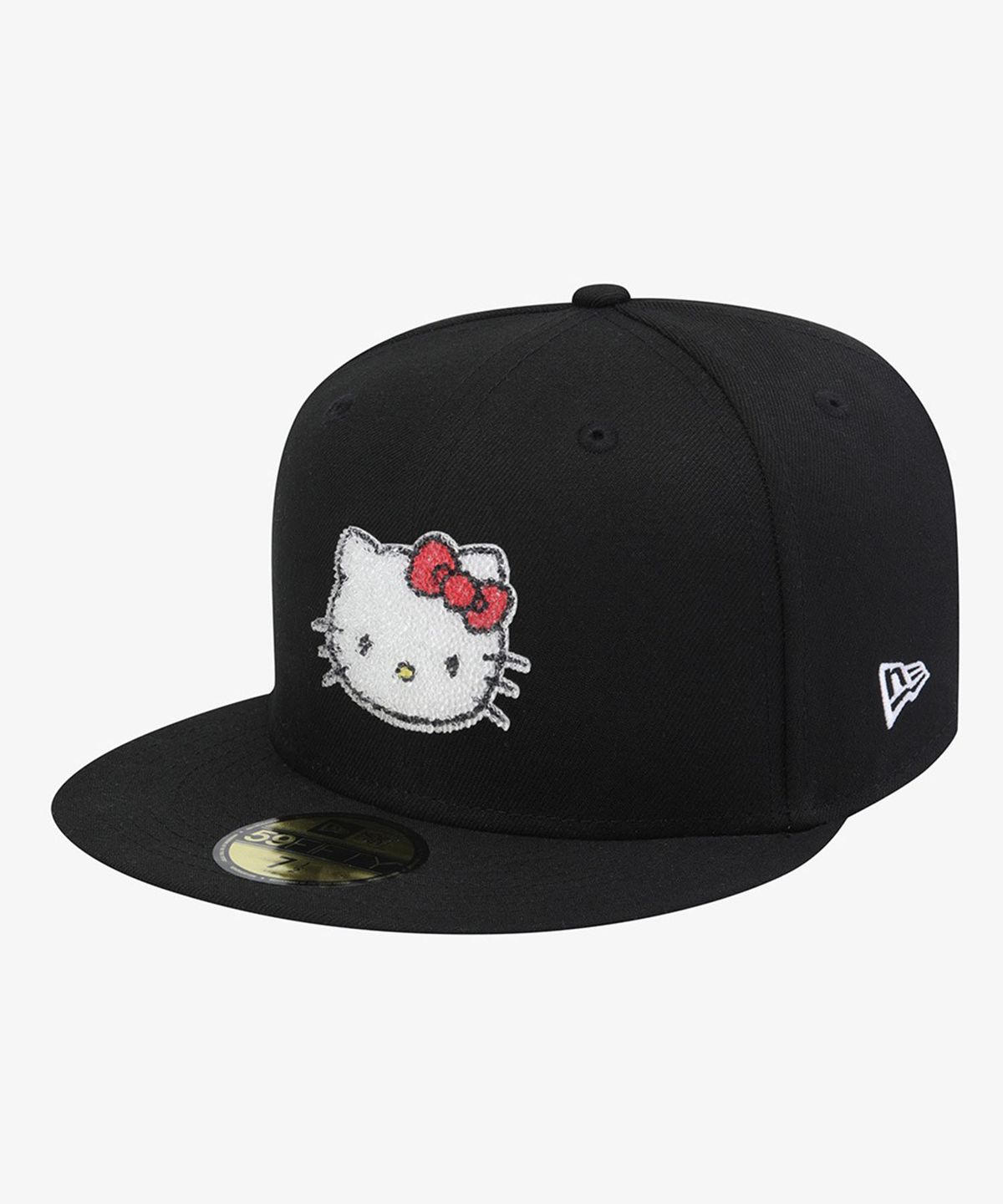뉴에라(NEW ERA) 산리오 헬로 키티 스와로브스키 피티드캡 블랙