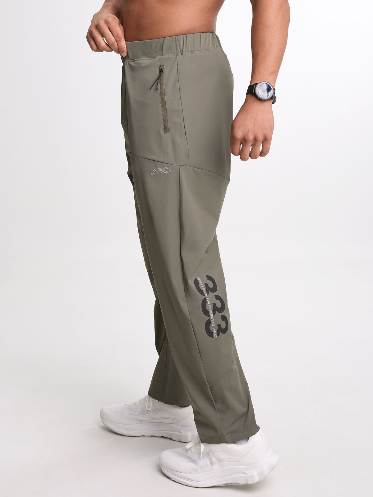 시그마스(SIGMAS) Clarity Straight Leg Sweatpant (Grey)