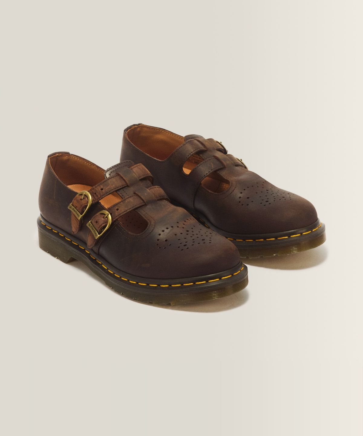 닥터마틴(DR.MARTENS) 8065 메리 제인 슈즈 - 다크 브라운 크레이지 호스 / 30914201