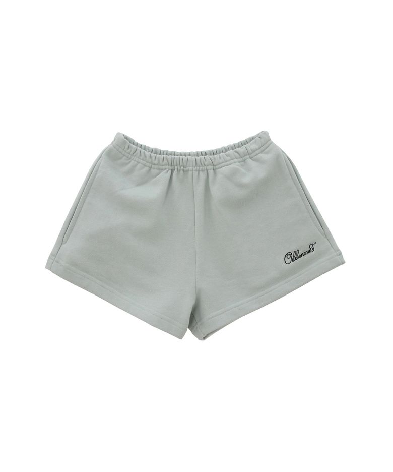 MONO SWEAT SHORT PANTS MINT
