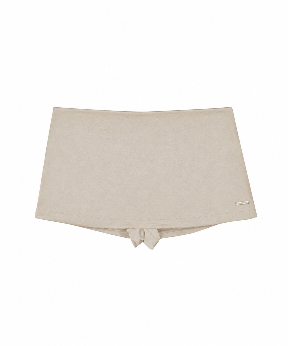 닉앤니콜(NICK&NICOLE) LOW RISE MINI SKORT_BEIGE