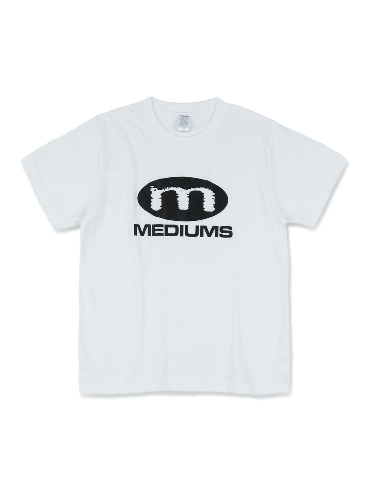 미디엄스(MEDIUMS) Tour Logo Tee - White (투어 로고 티 - 화이트)