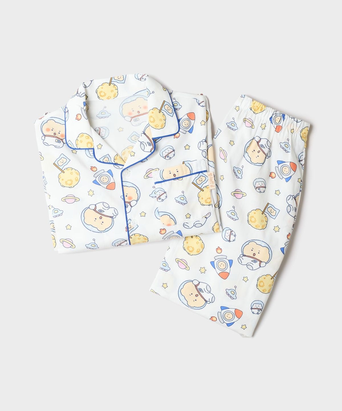 스파오 키즈(SPAO KIDS) [키즈] (망그러진곰) 긴팔 파자마(White)_SPPPG49KU2