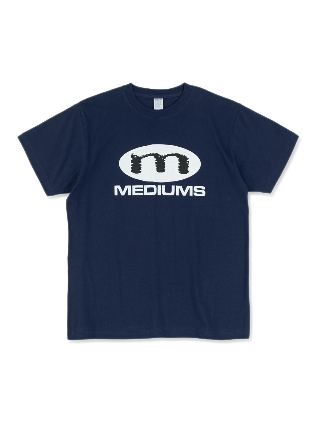 미디엄스(MEDIUMS) Tour Logo Tee - Indigo (투어 로고 티 - 인디고)