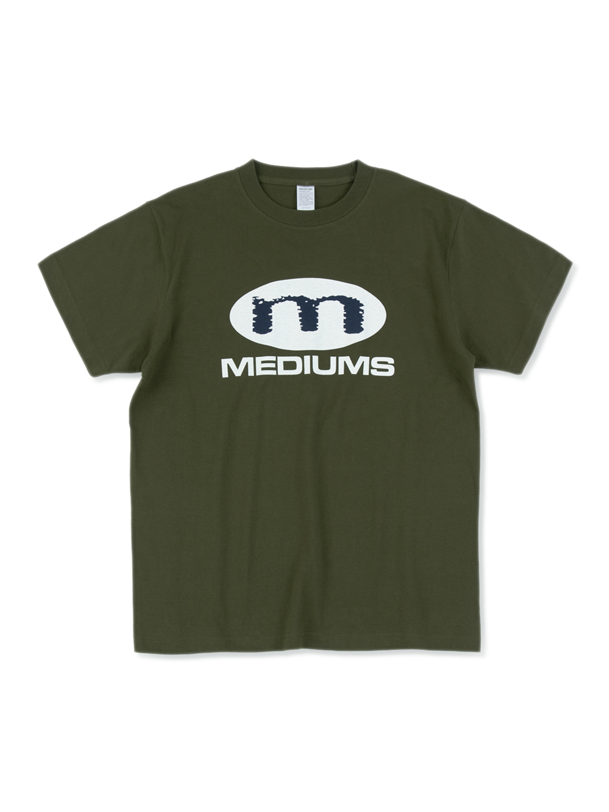 미디엄스(MEDIUMS) Tour Logo Tee - Dark Olive (투어 로고 티 - 다크 올리브)