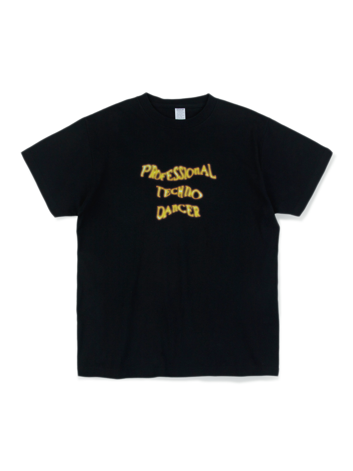 미디엄스(MEDIUMS) Professional Techno Dancer Tee -Black (프로페셔널 테크노 댄서 티 - 블랙)