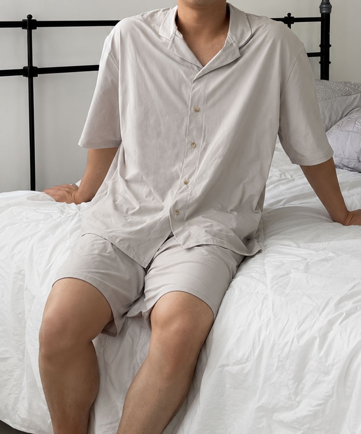 바이모노(BYMONO) [빅사이즈 M-6XL, 32-46] 모노 쿨쿨 파자마 세트