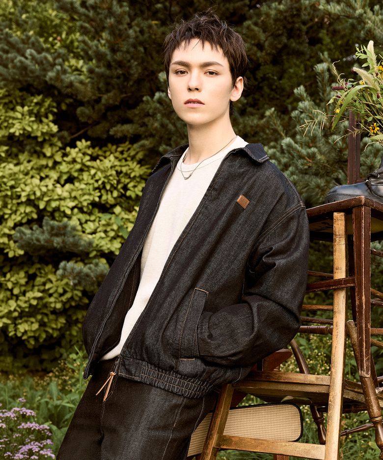 [버논 착용] DENIM ZIP-UP TRUCKER JACKET indigo