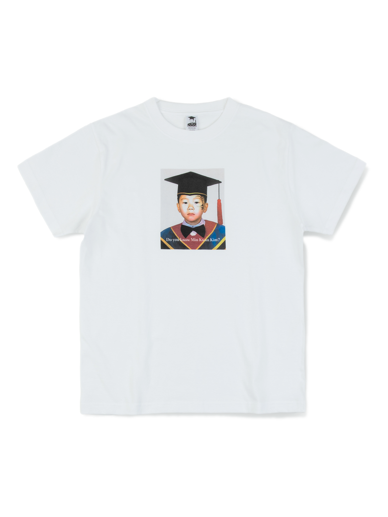 Graduation Photo Tee(Mike Tyson Ver.) - White (졸업사진 티셔츠 마이크 타이슨 버전 - 화이트)