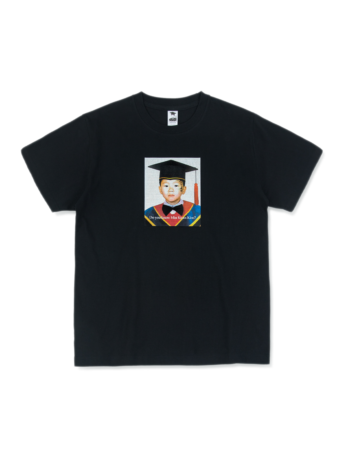 미디엄스(MEDIUMS) Graduation Photo Tee(Mike Tyson Ver.) - Black (졸업사진 티셔츠 마이크 타이슨 버전 - 블랙)