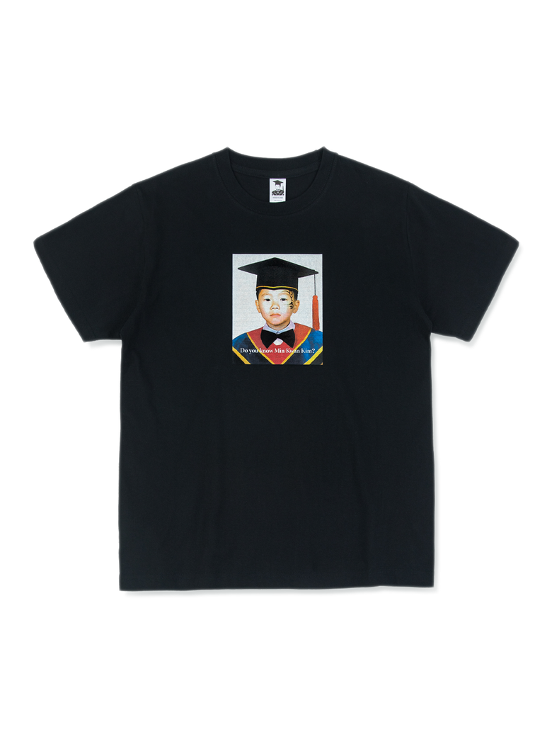 Graduation Photo Tee(Mike Tyson Ver.) - Black (졸업사진 티셔츠 마이크 타이슨 버전 - 블랙)