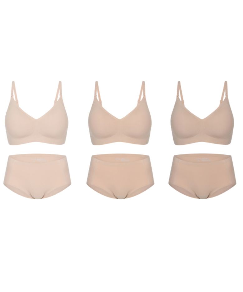[3set] 꿈의브라&팬티 누드팔레트 3colors