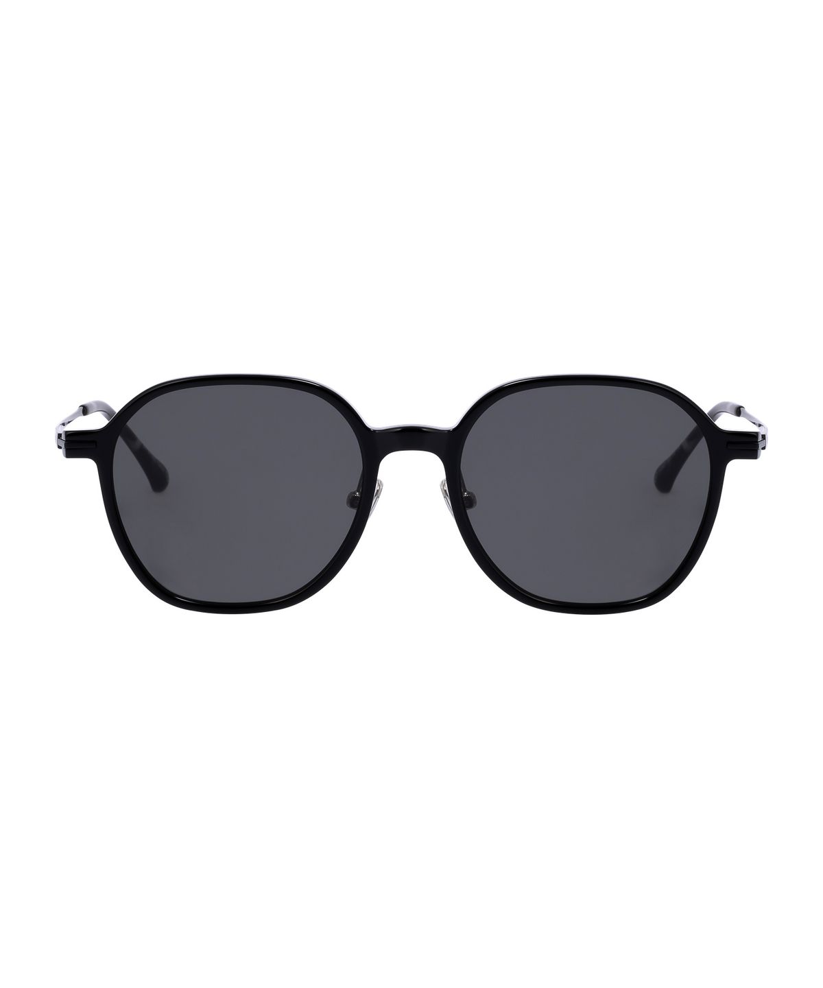 헌터 아이웨어(HUNTEREYEWEAR) [UNISEX] 스퀘어 콤비네이션 선글라스 매트블랙 HTA01