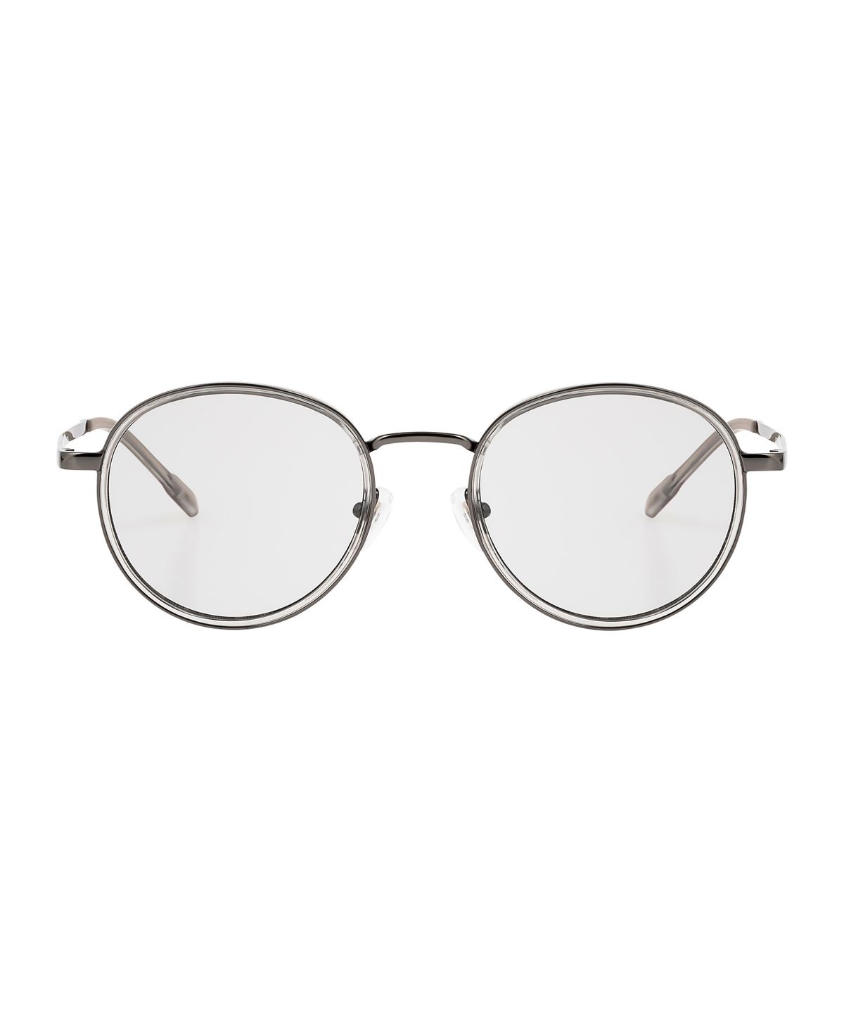 헌터 아이웨어(HUNTEREYEWEAR) [UNISEX] 라운드 티타늄 선글라스 - 그레이 HTC32
