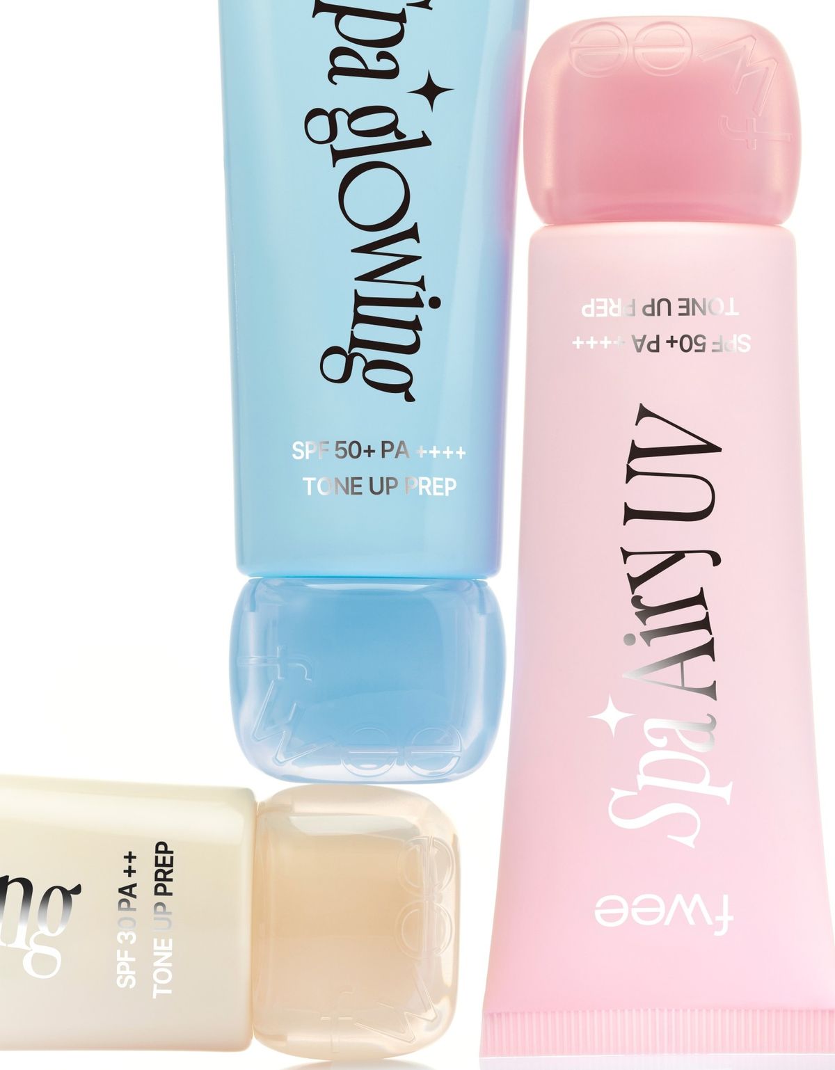 퓌(FWEE) 스파 글로잉/에어리 UV 톤업 베이스 35ml 3종