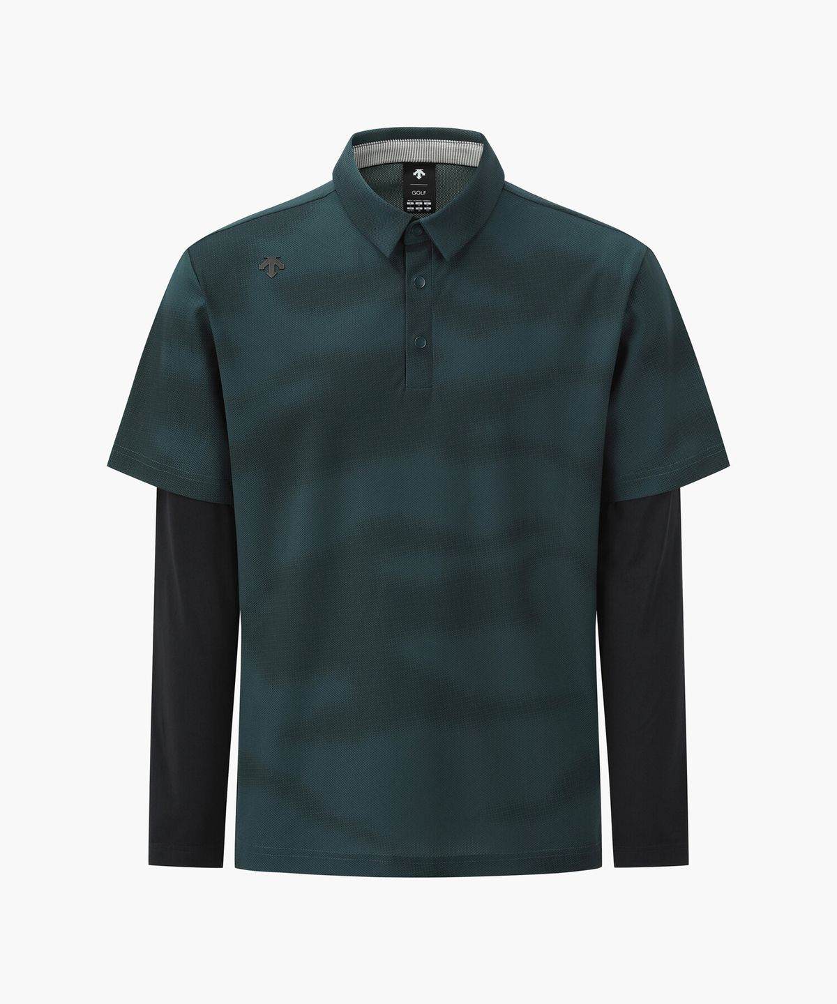 데상트 골프(DESCENTE GOLF) 남성 냉감 소매 레이어드 긴팔 티셔츠  DR22MFTL51