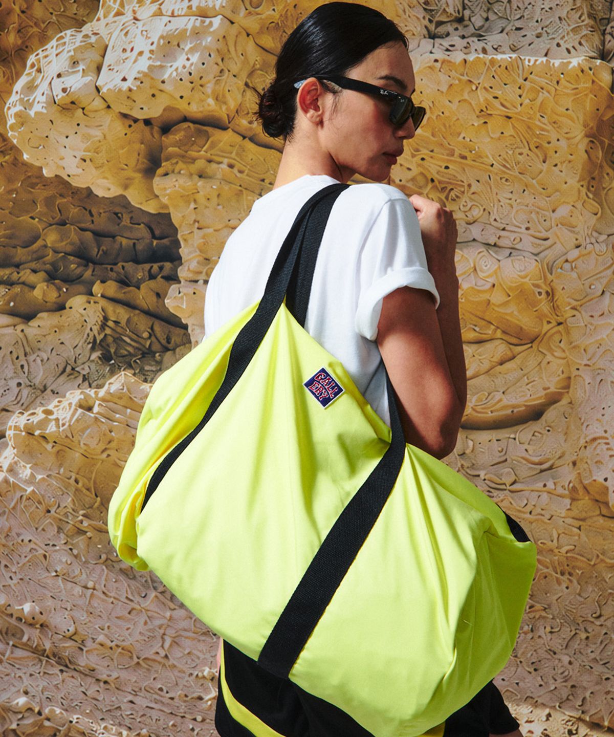 1011갤러리(1011 GALLERY) Gallery Travel Bag - Yellow