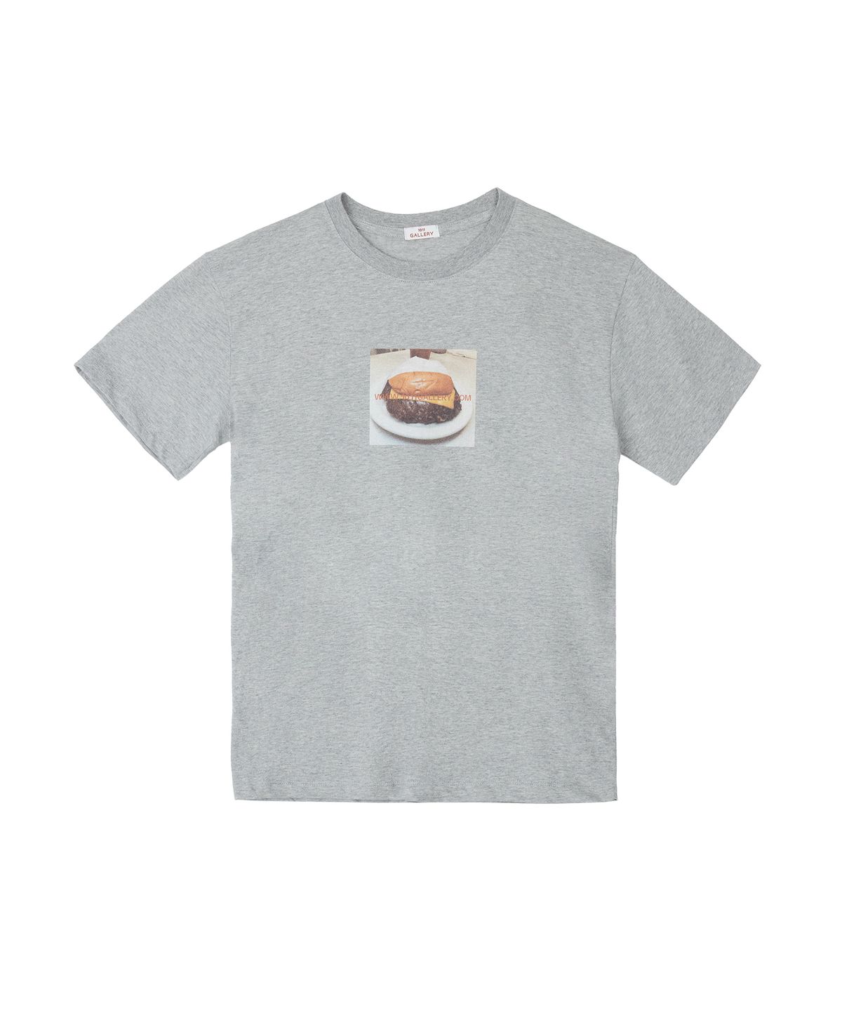 1011갤러리(1011 GALLERY) Gallery Burger T-Shirts - Melange Gray