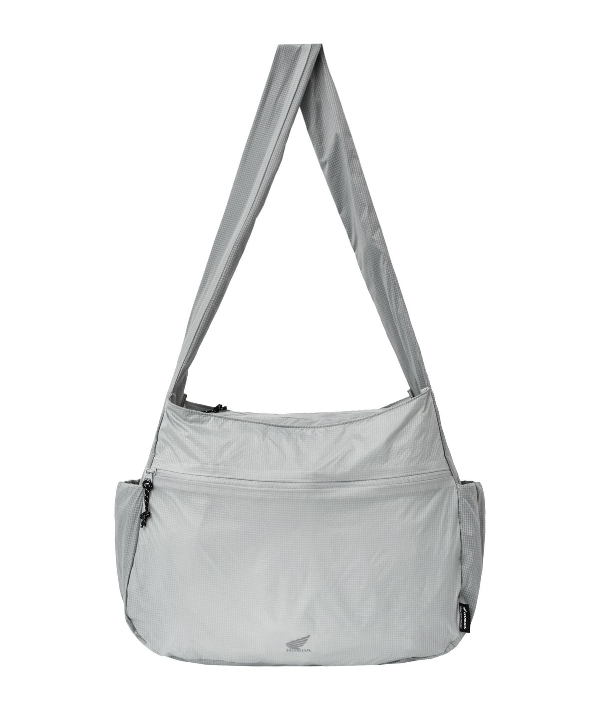 핍스 모터사이클(PHYPS MOTORCYCLE) Nylon Light Weight Cross Bag Gray