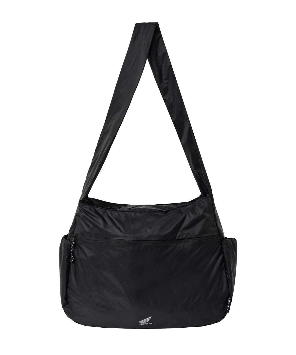 핍스 모터사이클(PHYPS MOTORCYCLE) Nylon Light Weight Cross Bag Black