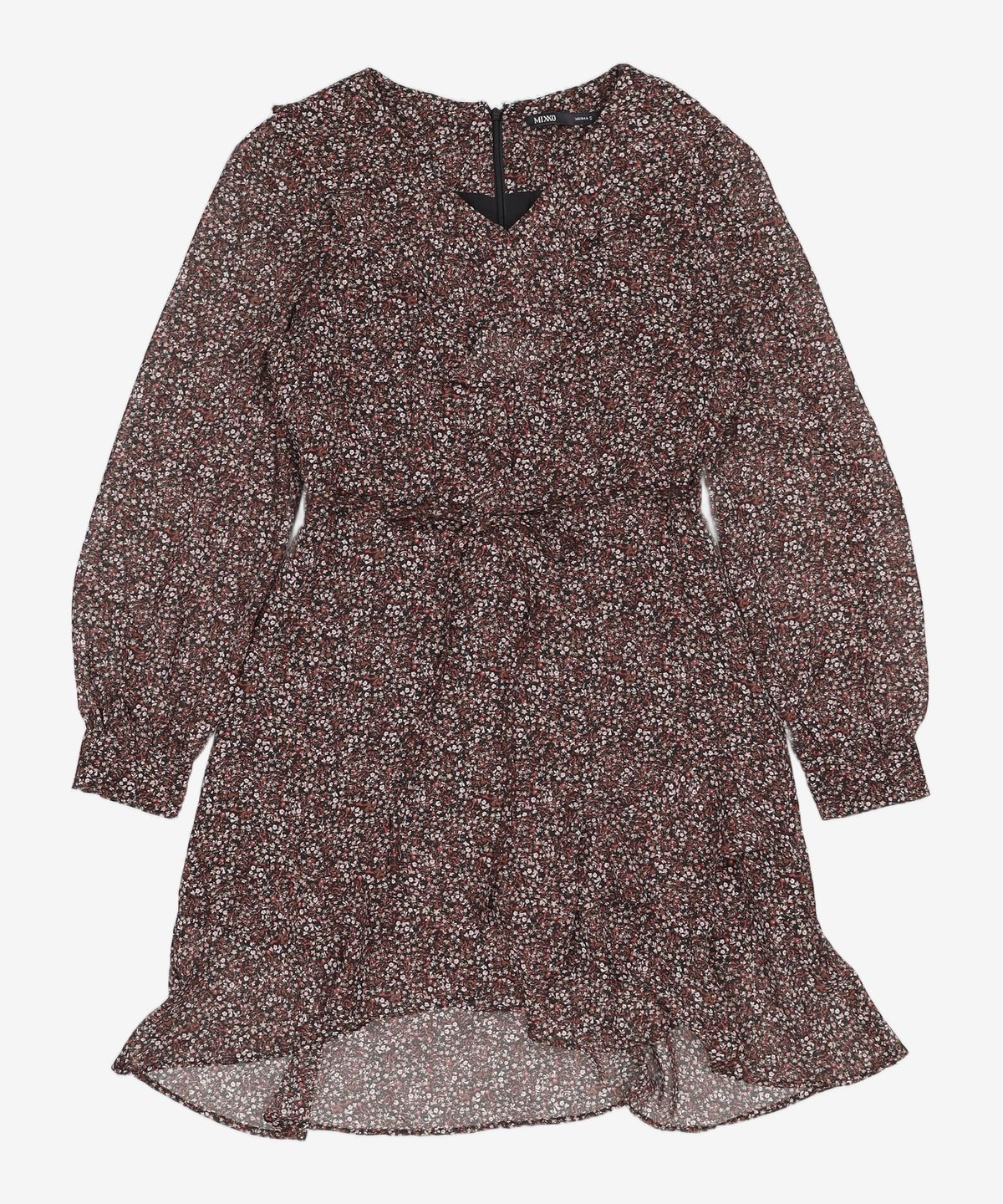 미쏘(MIXXO) 플라워 미니 원피스 MIWOWB921G S