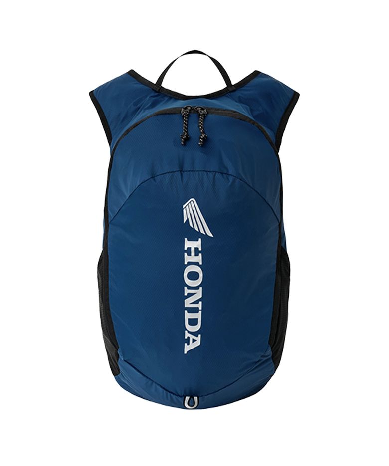 Nylon Simple Backpack Navy