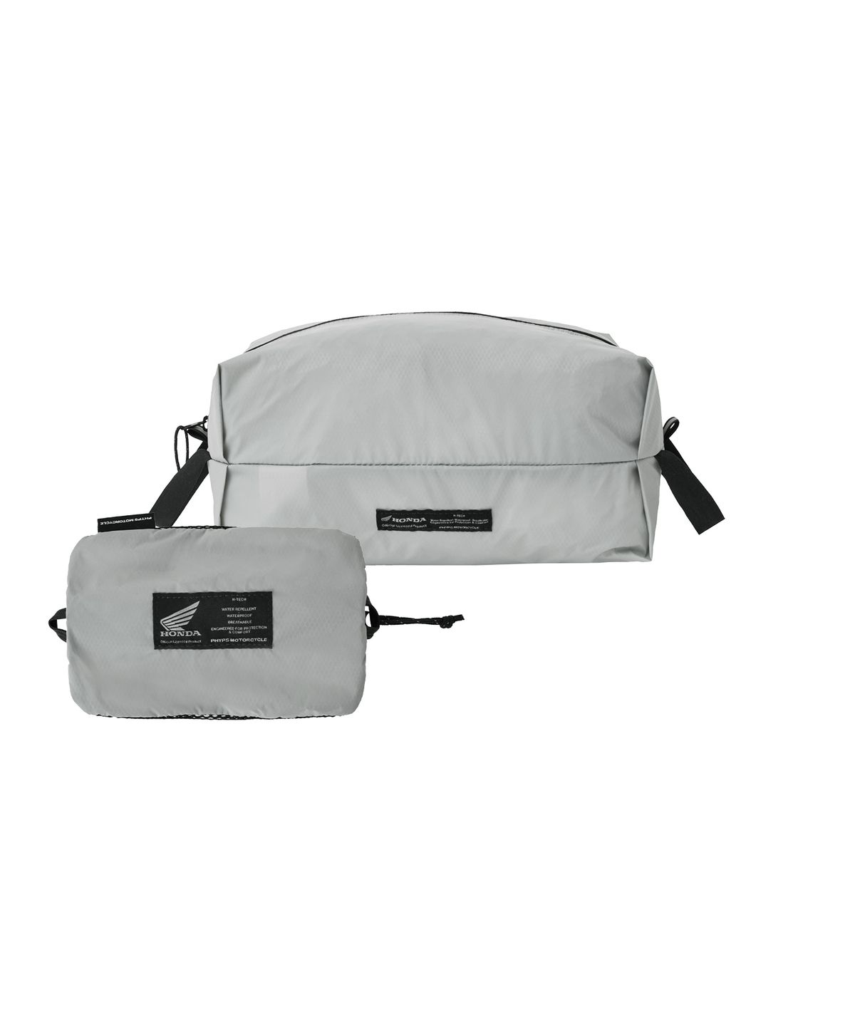 핍스 모터사이클(PHYPS MOTORCYCLE) Lip Nylon Packable Pouch 9L Gray