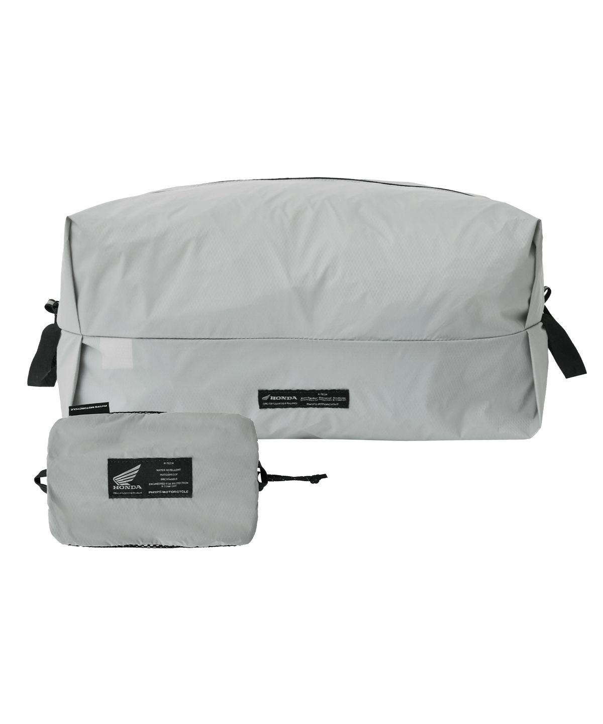 핍스 모터사이클(PHYPS MOTORCYCLE) Lip Nylon Packable Pouch 16L Gray