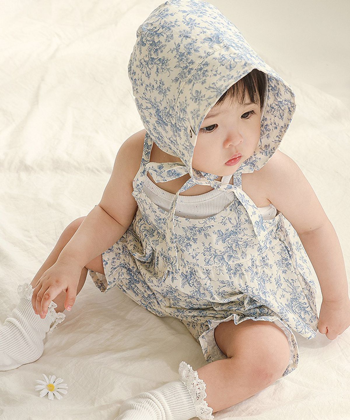 아림클로젯(ARIMCLOSET) 라일락 꽃향기에 어여쁜 뷔스티에 - 아기 플라워 나시