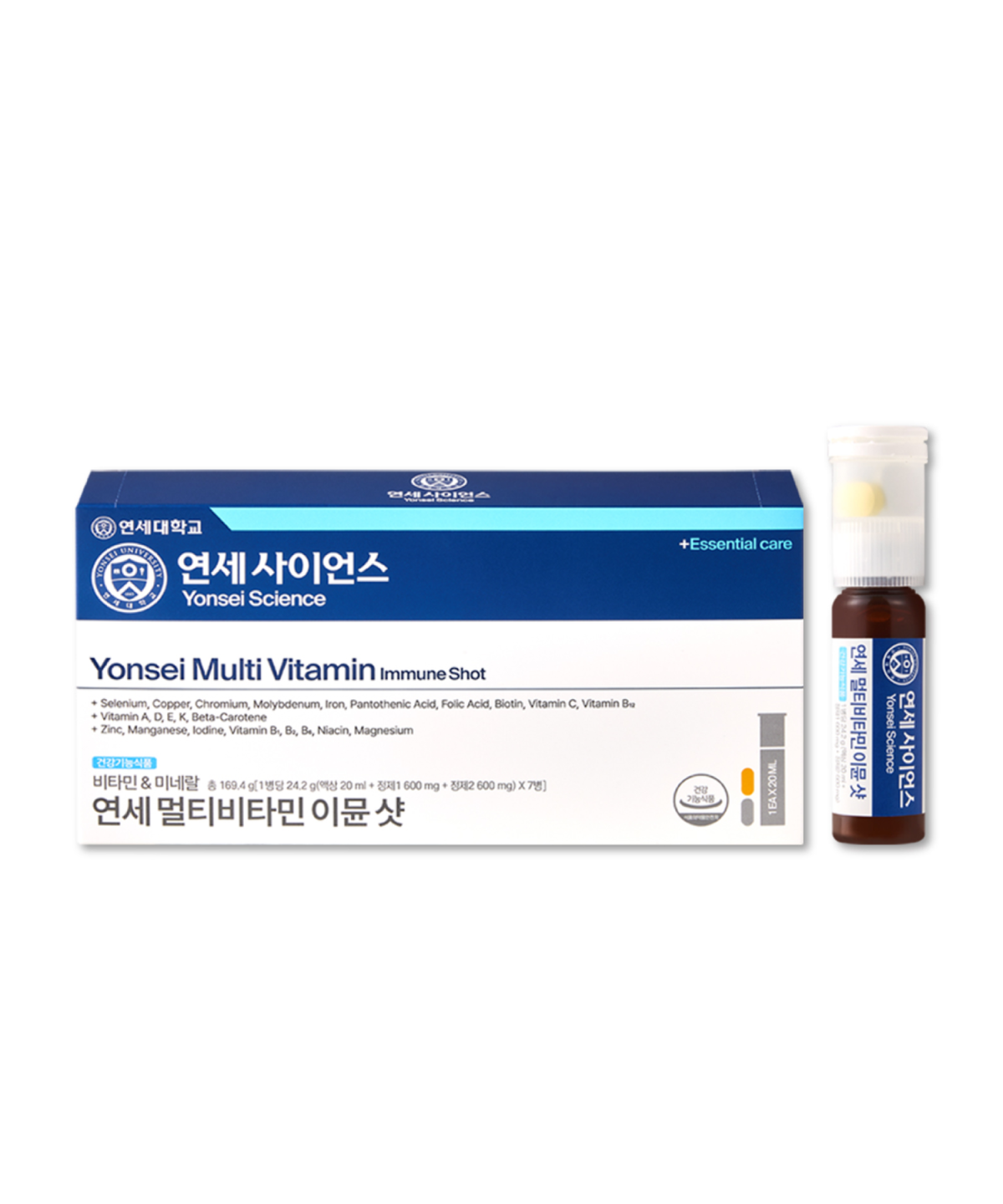 연세유업(YONSEIDAIRY) 연세 멀티비타민 이뮨 샷 7입 1박스