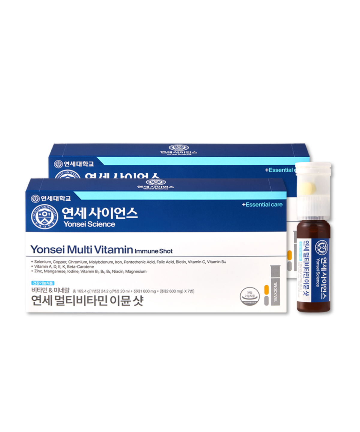 연세유업(YONSEIDAIRY) 연세 멀티비타민 이뮨 샷 7입 2박스
