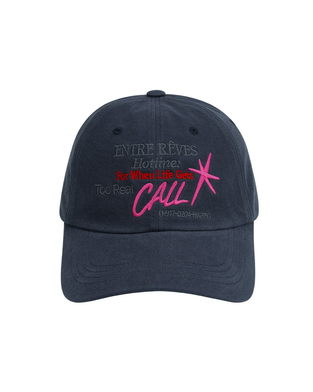 앙트레브(ENTRE REVES) HOTLINE CAP - NAVY