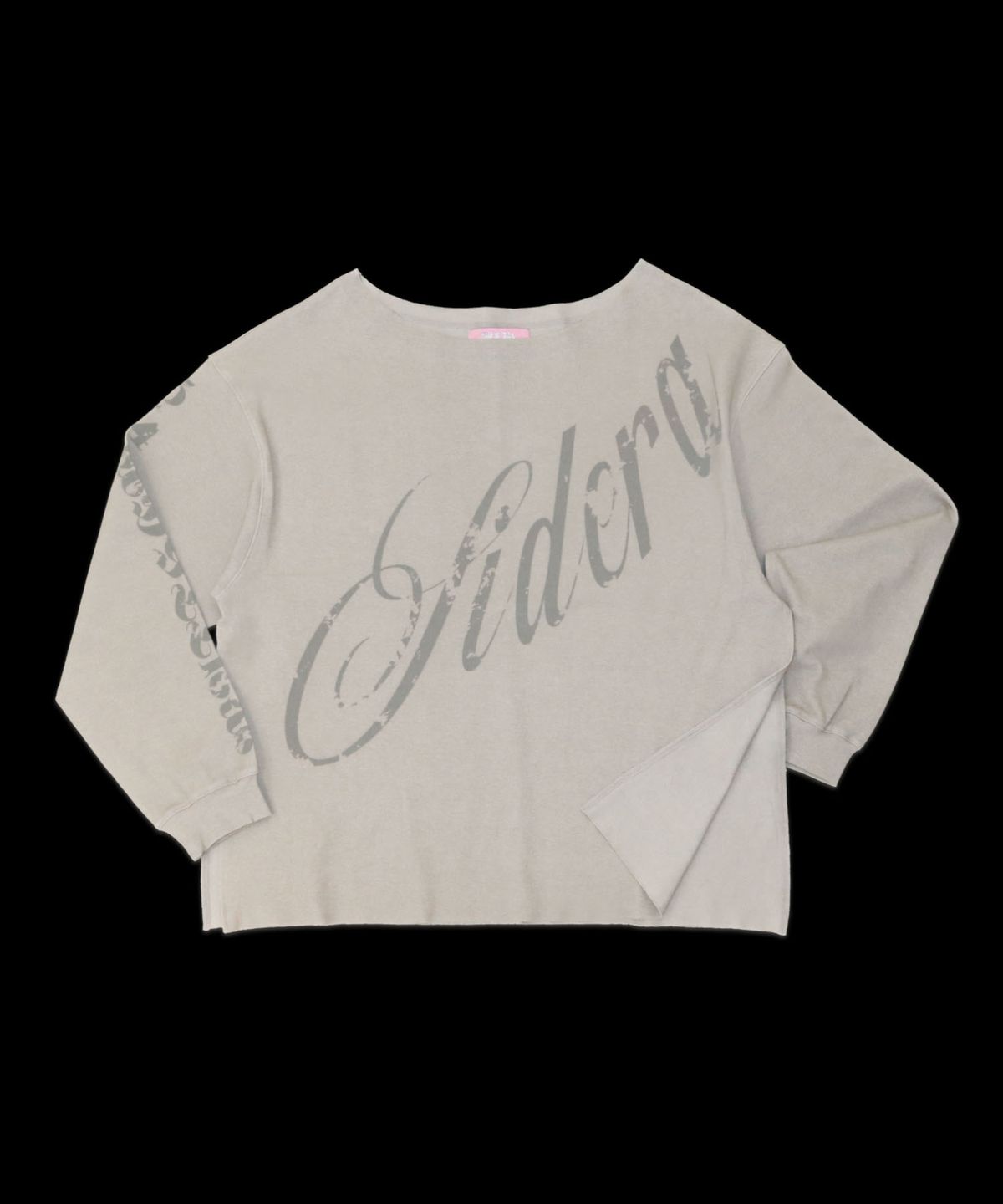 시데라(SIDERA) Dune Washed Shoulder Sweat [Sand Mist]