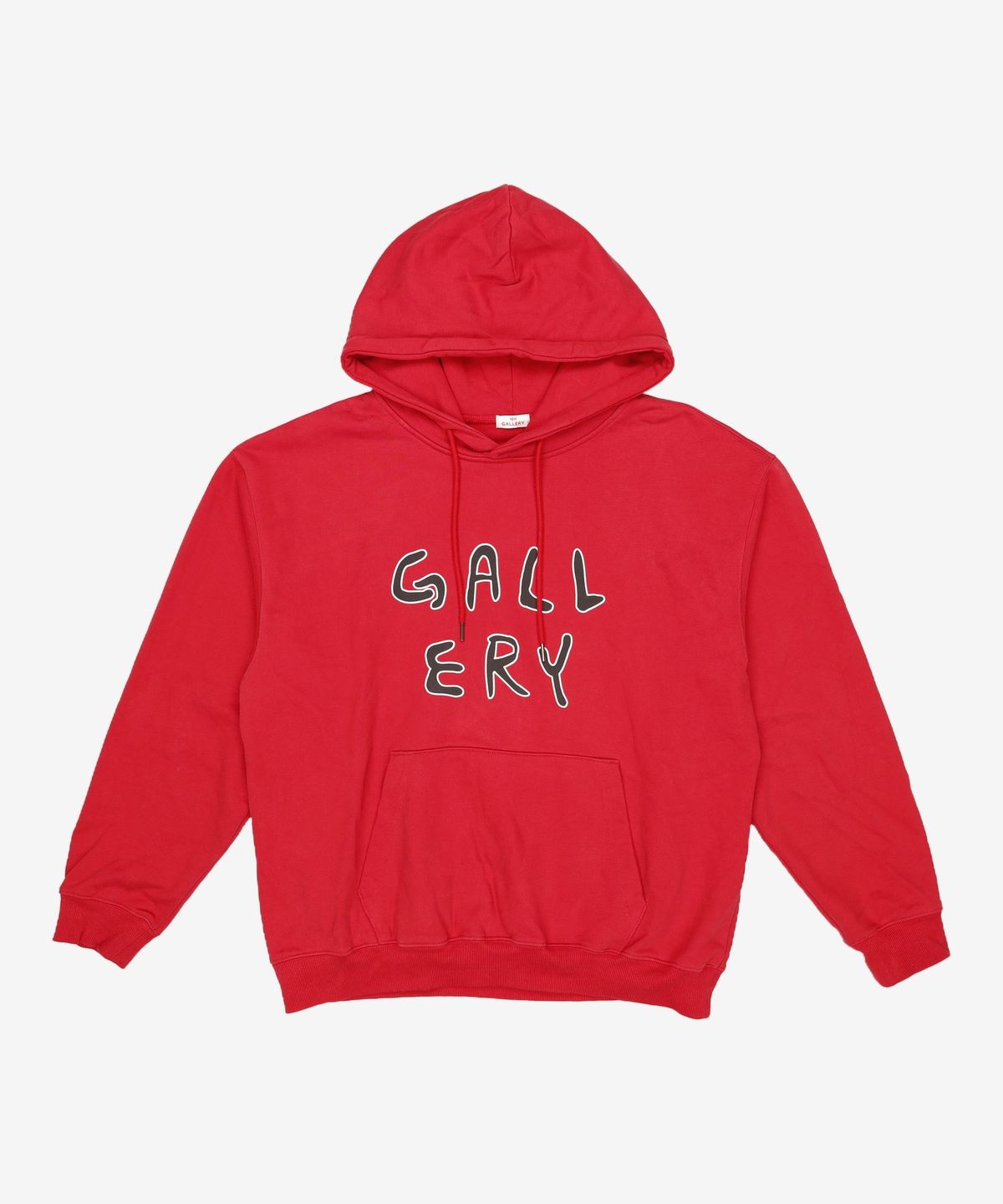1011갤러리(1011 GALLERY) Gallery Logo Hoodie - Red 2