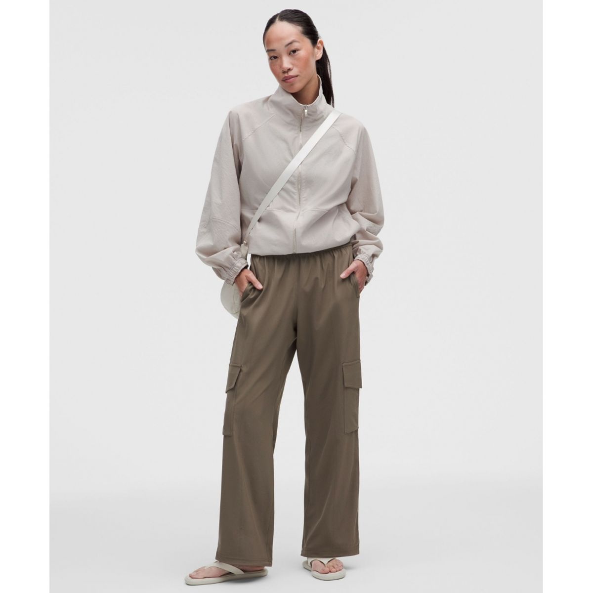 룰루레몬(LULULEMON) 브리즐리 하이라이즈 카고 팬츠 *아시아 핏  NOMD