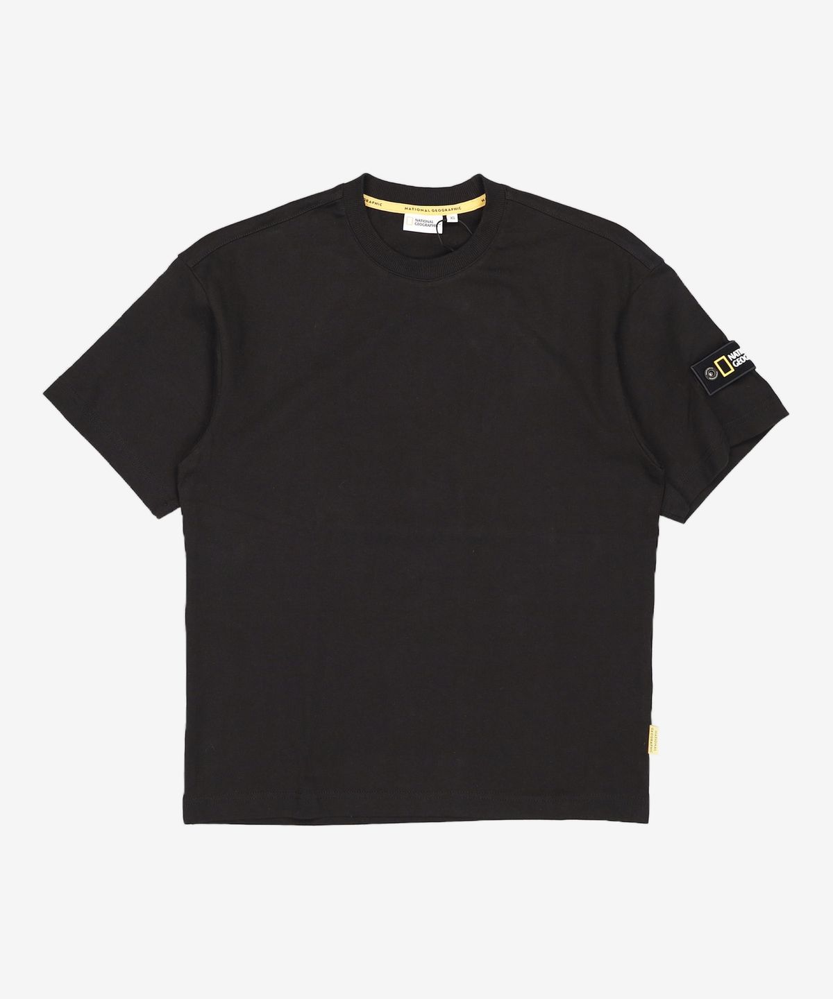 내셔널지오그래픽(NATIONALGEOGRAPHIC) 내셔널지오그래픽 N232UTS908 세미 오버핏 와펜 반팔 티셔츠 KHAKI GREEN XS