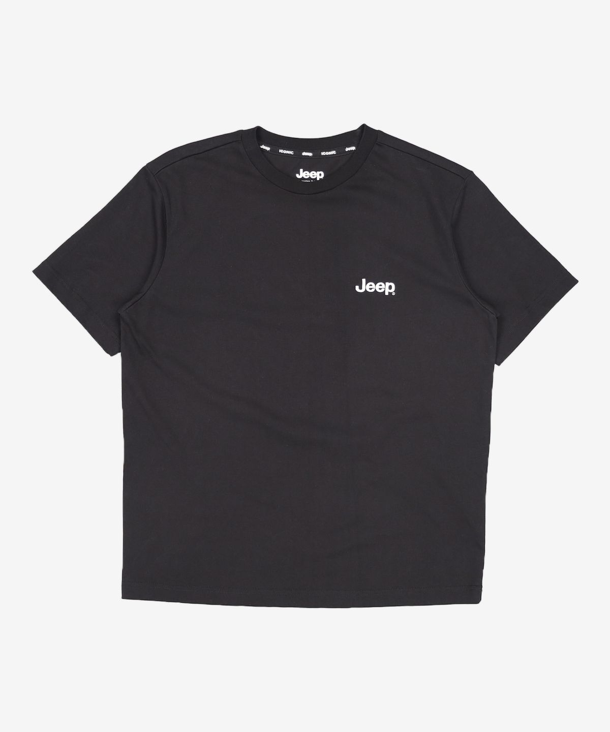 지프(JEEP) [230g] M-Logo 그래픽 반팔 티셔츠 (JQ5TSU174BK) S