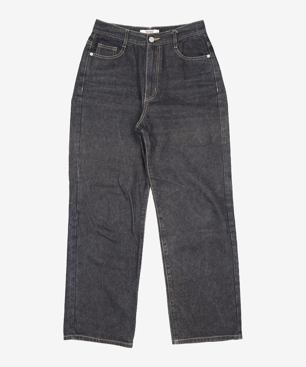 오디너리 홀리데이(ORDINARY HOLIDAY) 생지와이드데님 INDIGO WIDE PANTS OMM