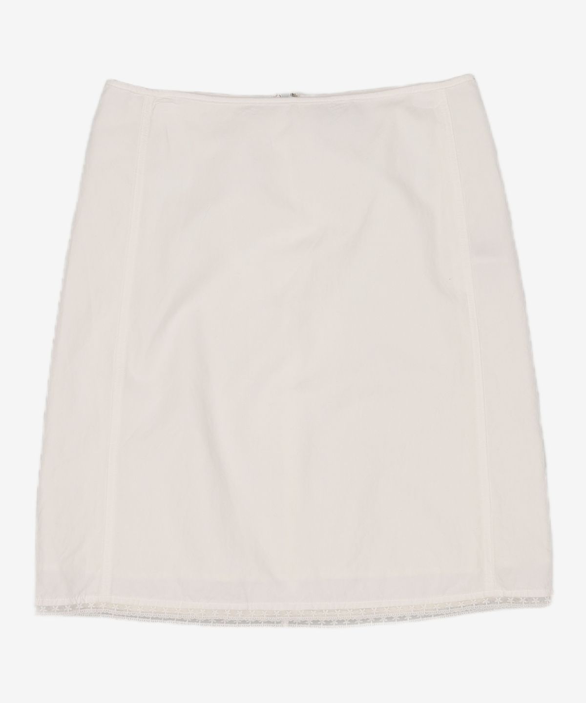 로우클래식(LOW CLASSIC) LACE MIDI SKIRT_WHITE_LC251SK03WH S