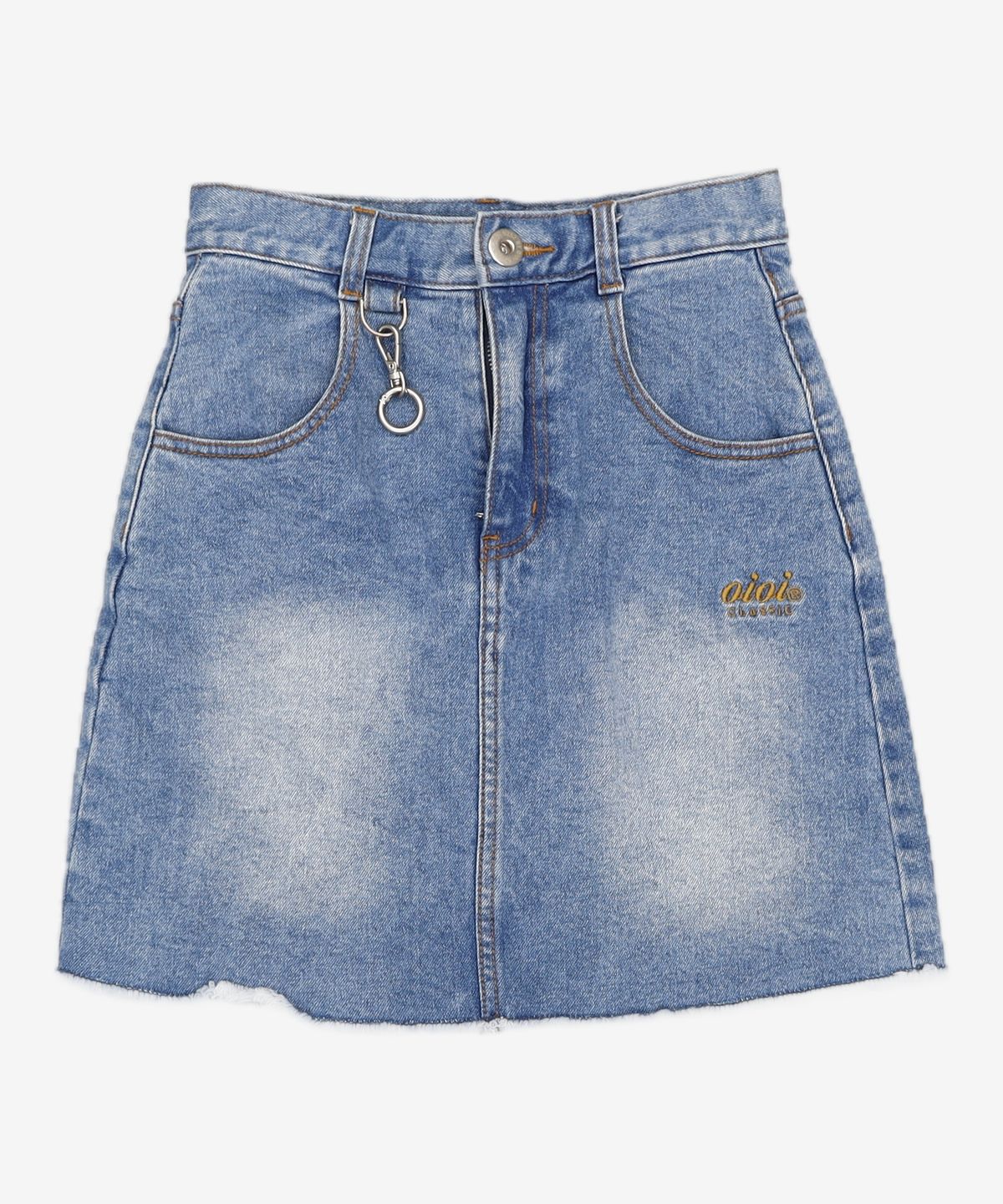 오아이오아이 컬렉션(OIOI COLLECTION) DENIM MINI SKIRT [BLUE] S