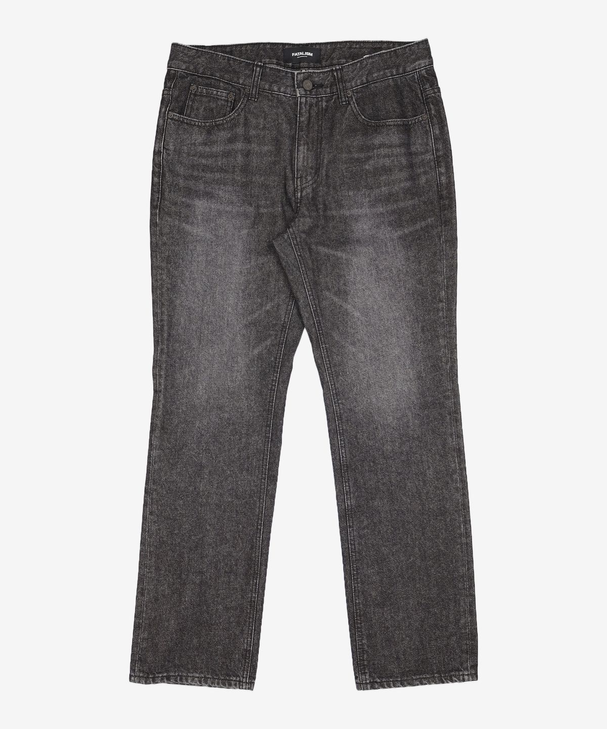 페이탈리즘(FATALISM) EVENT #0215 Melt black straight fit 48