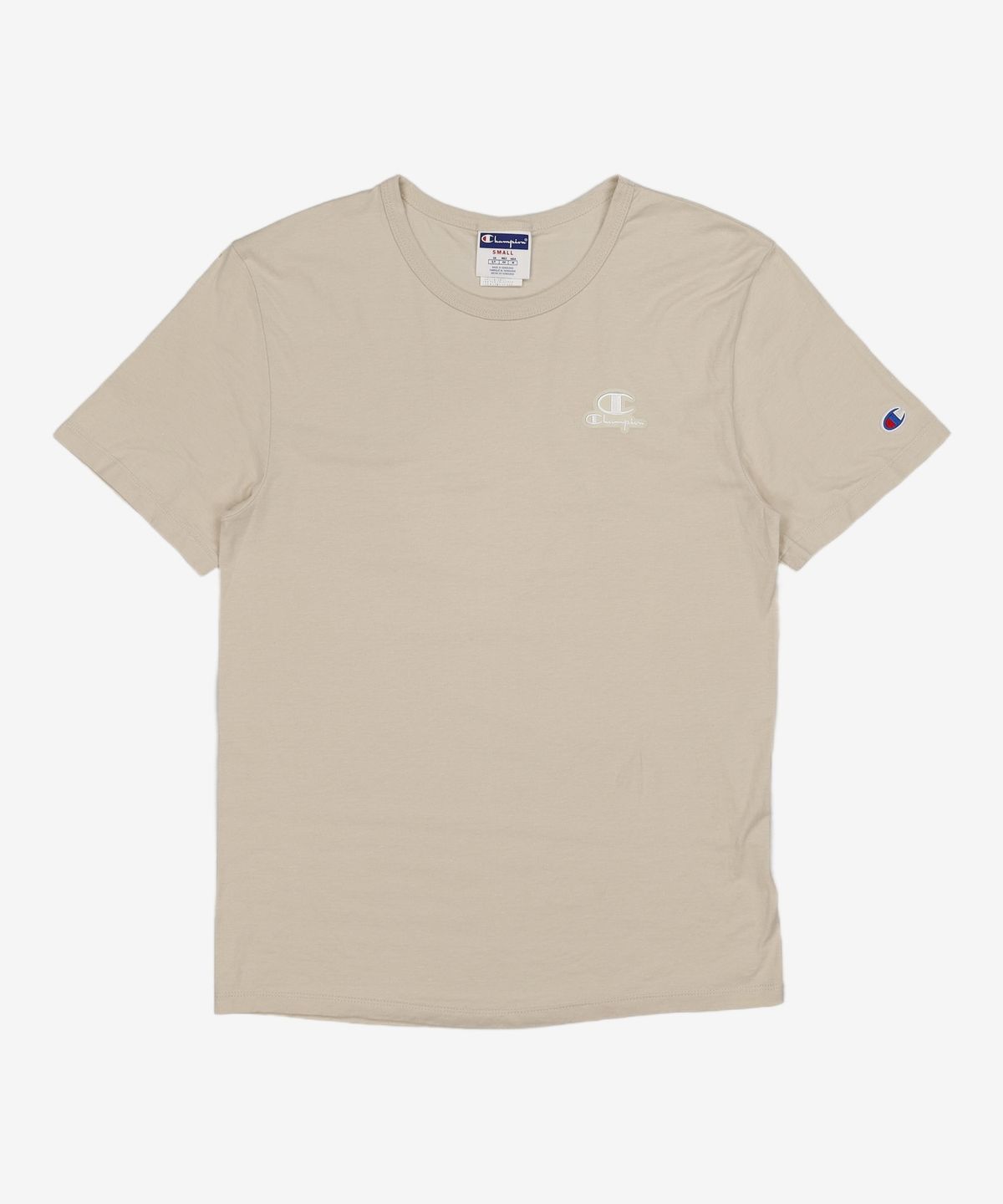 챔피온(CHAMPION) [US] C+Champion 로고 4.6oz Soft Light 반팔티셔츠 (IVORY) CKTS2E310IV S