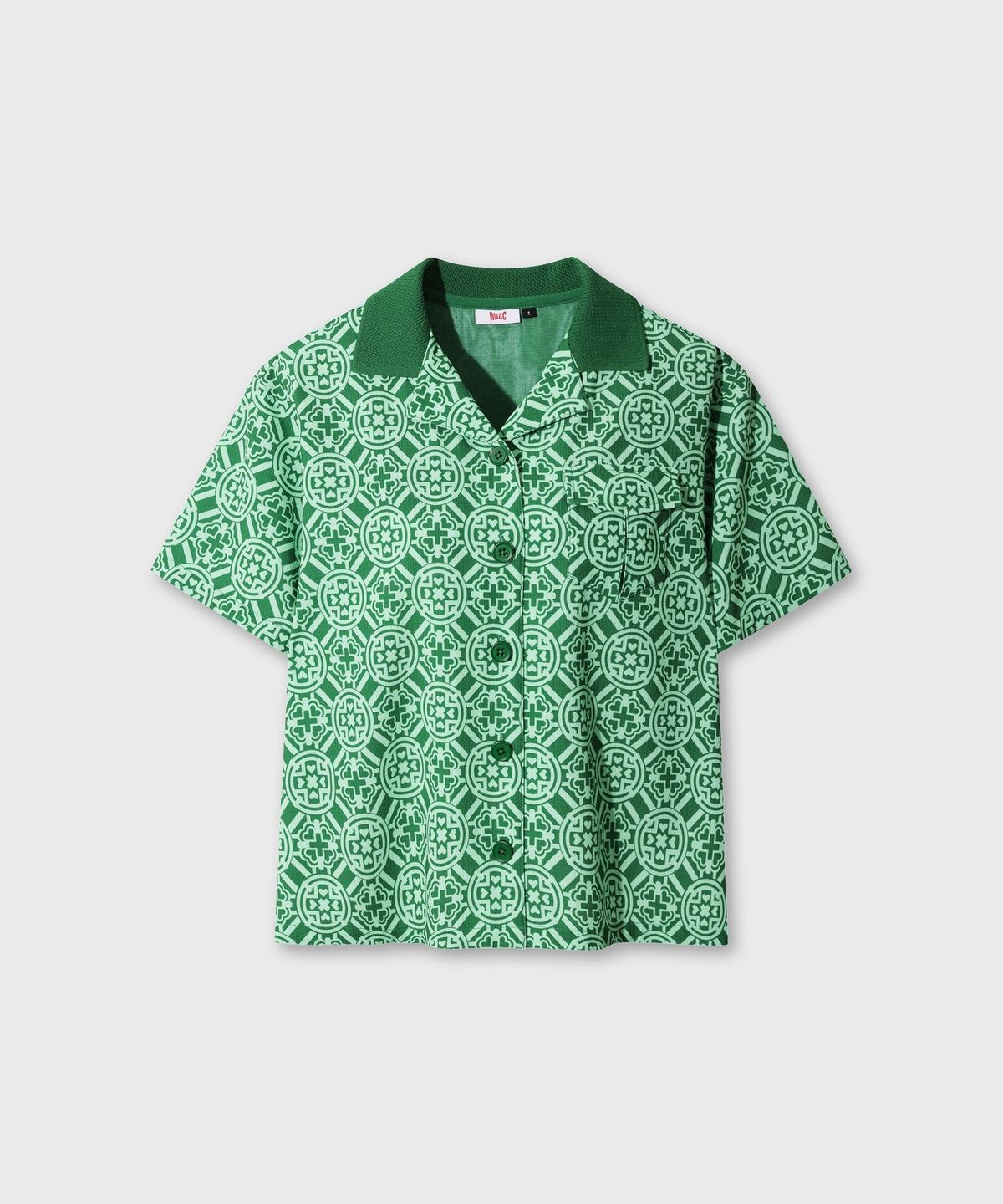 왁(WAAC) [WAAC X EG1] Women Air Dot Shirts WWTCA26540GRX