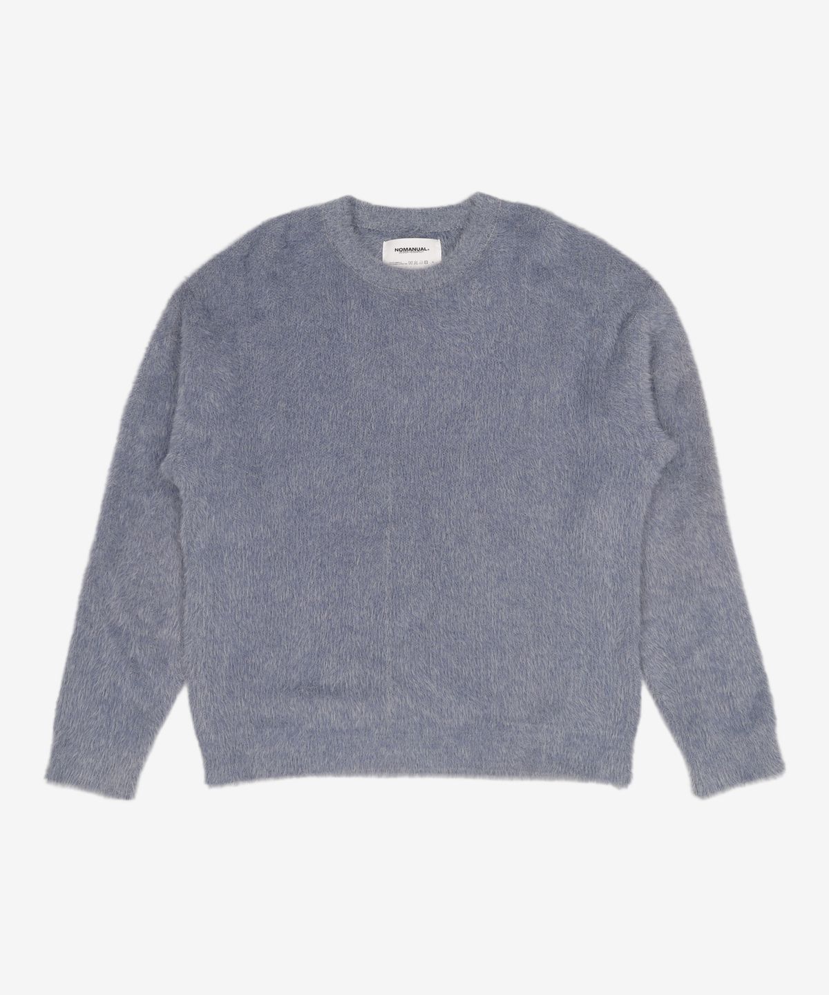 노매뉴얼(NOMANUAL) (시그니처종료)CROPPED HAIRY KNIT - 5 COLOR M