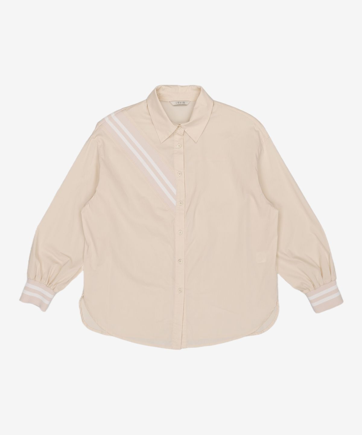 로비크(LOVIQ) Gallery Blouse(PALE BEIGE) FREE