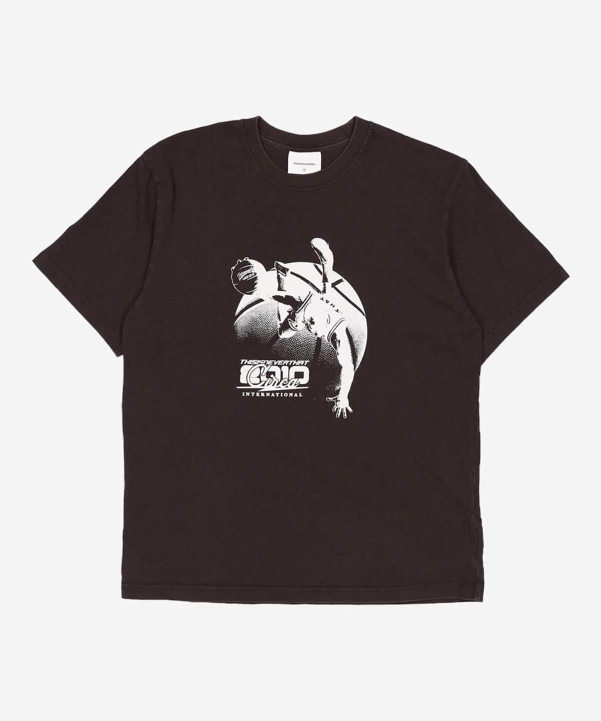 디스이즈네버댓(THISISNEVERTHAT) Dunk Tee Black S